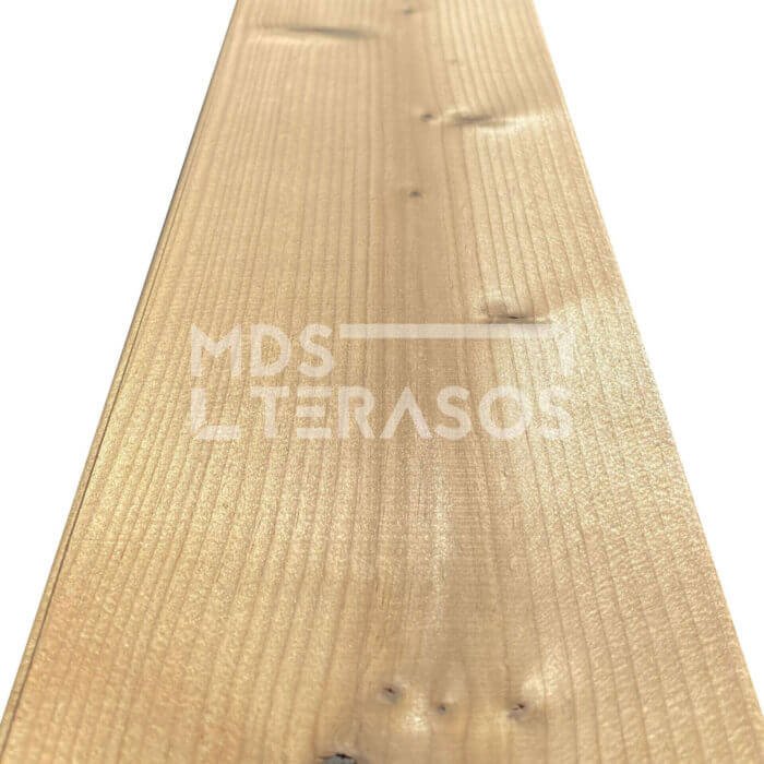 Termo skandinaviškos pušies terasos lenta 26x117x4200 šukuota - Image 5