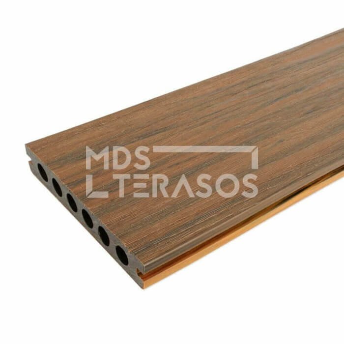 Newwood WPC board Autumn Brown/Forest Brown 22x140x4200 double-sided - Image 5