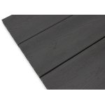 Hollow WPC deck board in Anthracite Grey