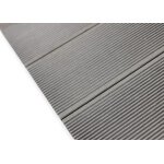 Scandic WPC Hollow hollow decking board 20x140x2900, wood grain/grooved, Light grey - Image 2