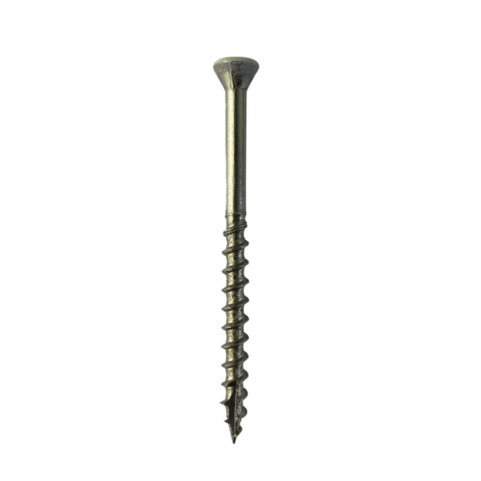 Wood screwdriver A2 with painted head, 4,3 x 45 mm anthracite (Stainless) - Image 2