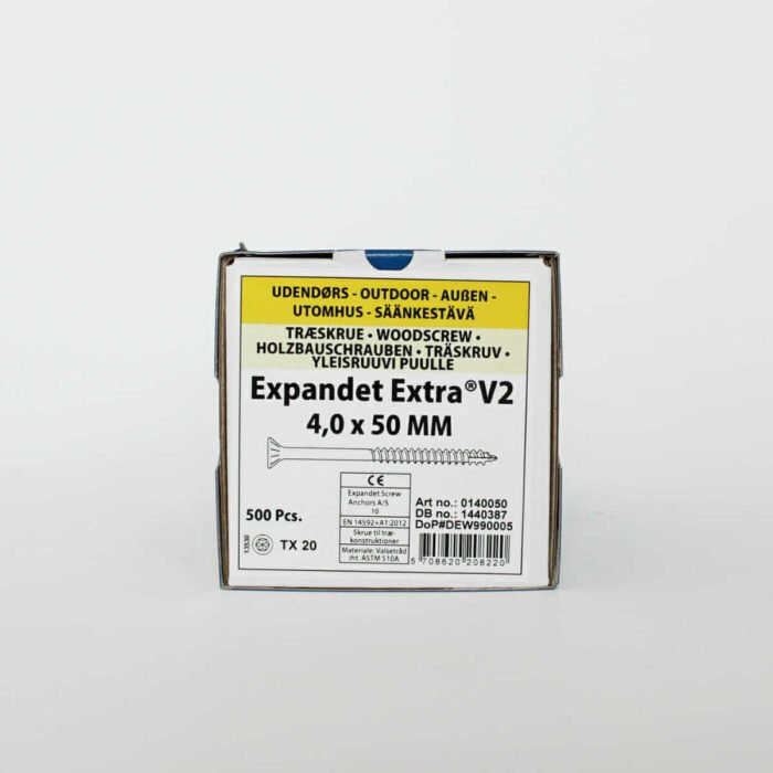 Wood screws for the field Expandet EXTRA V2 4x50 mm 500 pcs. - Image 3