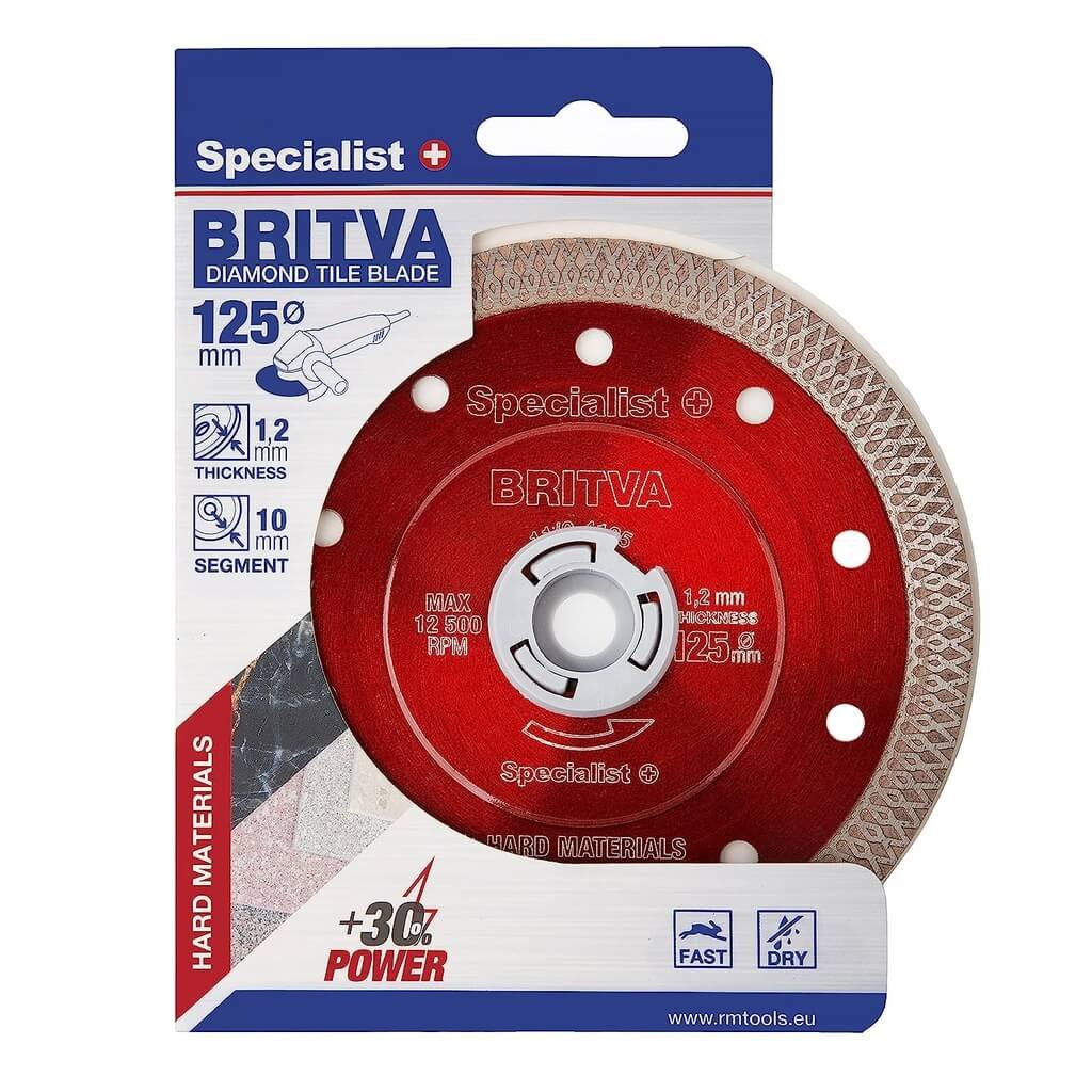 11-2-4125-SPECIALIST-deim.-diskas-BRITVA-125x1.2x22-mm Deimantinis diskas akmeniui pjauti 125 mm