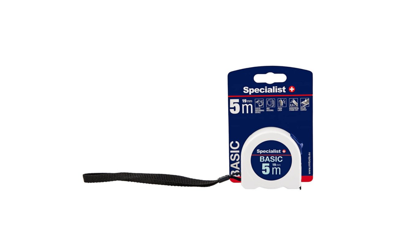 SPECIALIST+ BASIC tape measure 5m×25mm