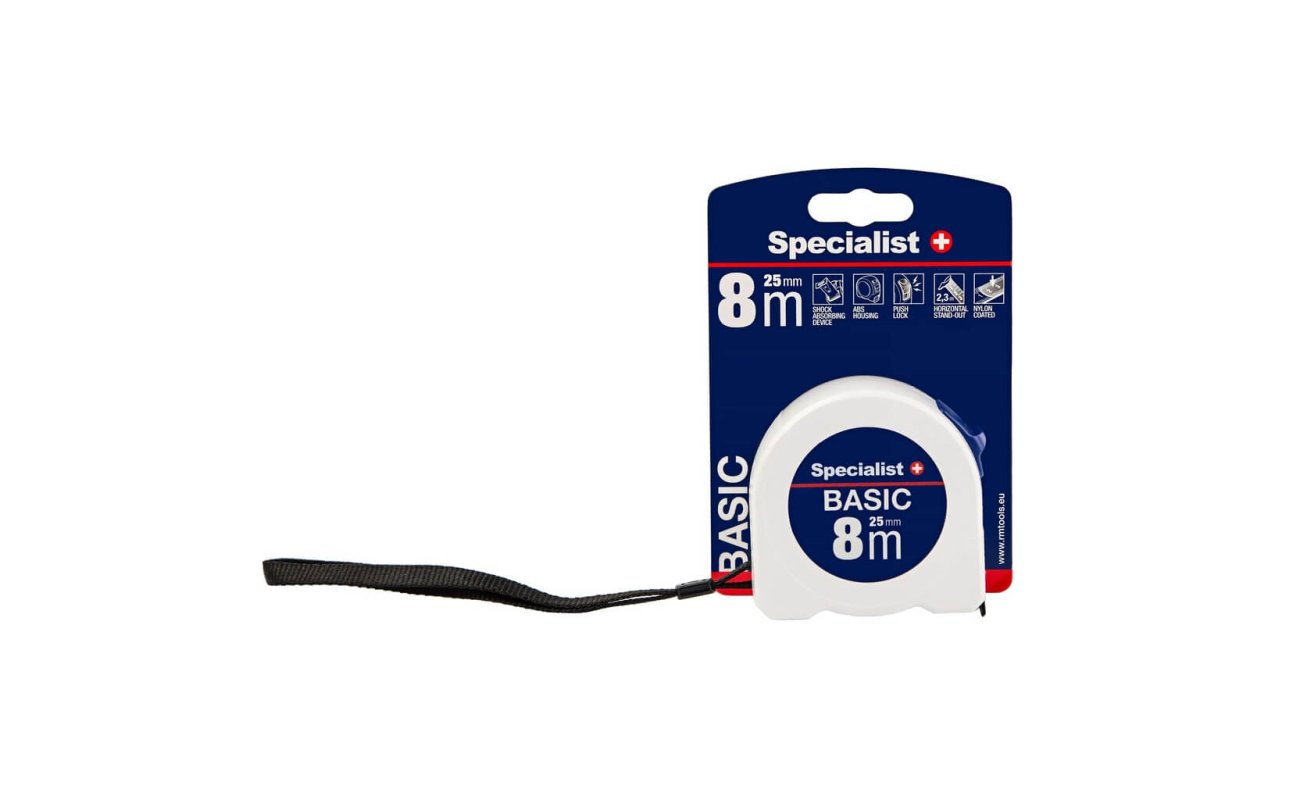 SPECIALIST+ BASIC tape measure 8mx25mm