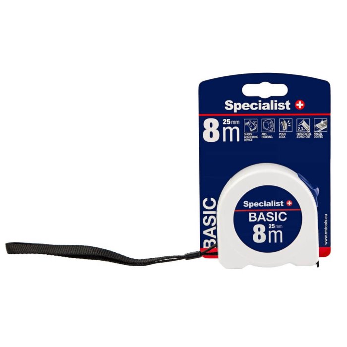 SPECIALIST+ BASIC tape measure 8mx25mm
