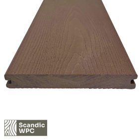 Scandic WPC Wood Brown color