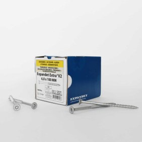 Ceramic wood screws