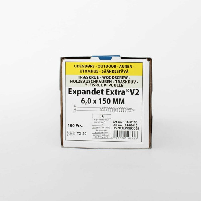 Wood screws for the field Expandet EXTRA V2 6×150 mm 100 pcs. - Image 2