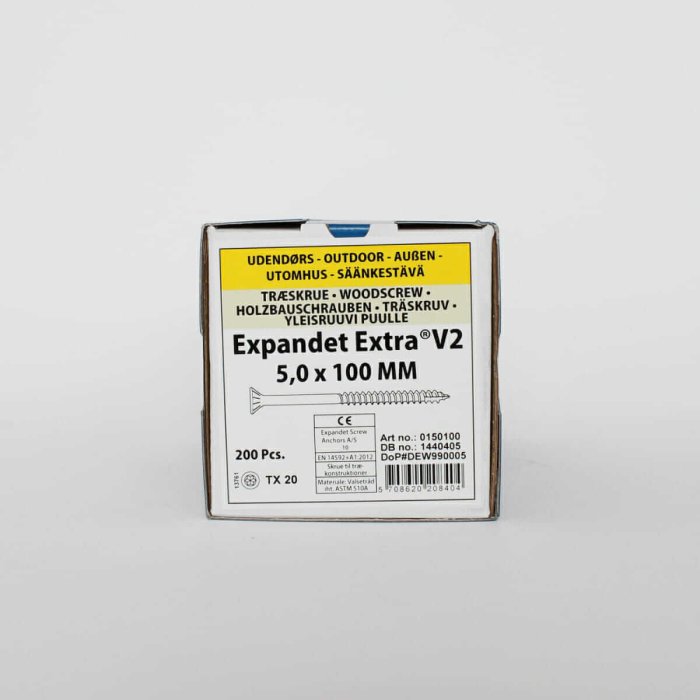 Wood screws for the field Expandet EXTRA V2 5×100 mm 200 pcs. - Image 3