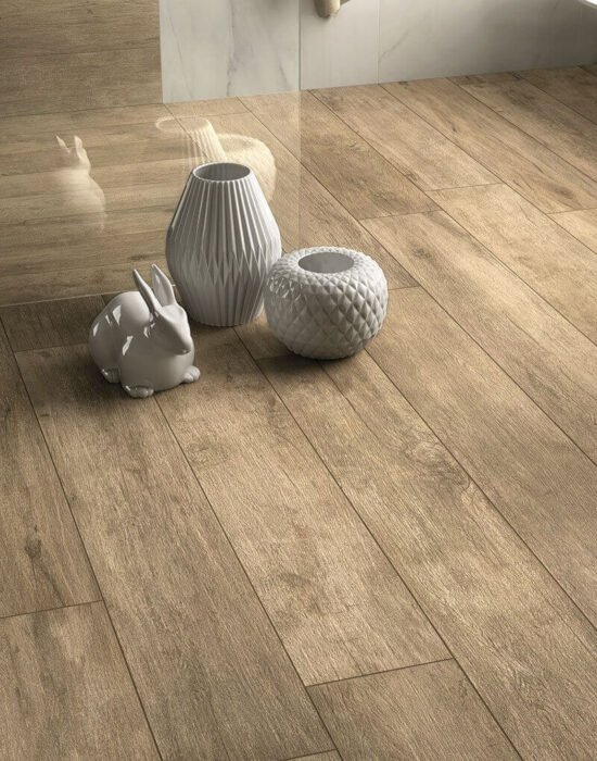 Slowood Nocciolo Porcelain Tiles 30x120x2cm - Image 3