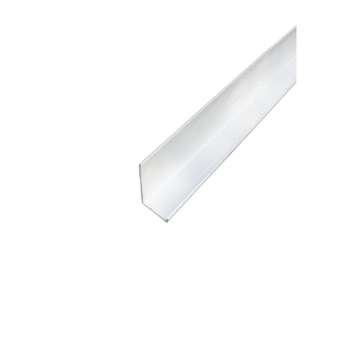 Aluminum bottom tile retainer for terrace side cladding, 6000 mm - Image 2