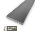 Scandic WPC Solid New Grey finishing board, 20x141x4200, wood grain/grooved
