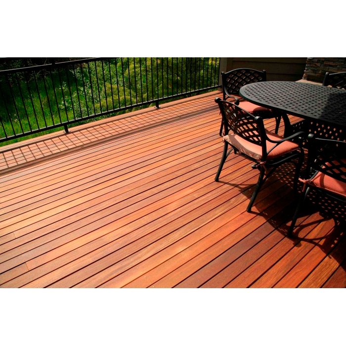 Cumaru Yellow Hardwood Decking Boards terrace