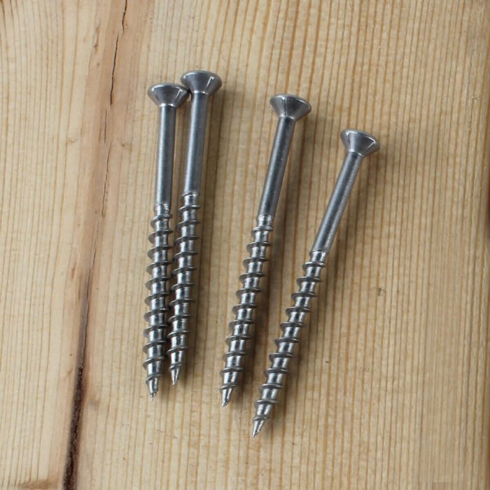Stainless steel wood screws "Expandet" A4 4.3×56 mm 200 pcs. - Image 4