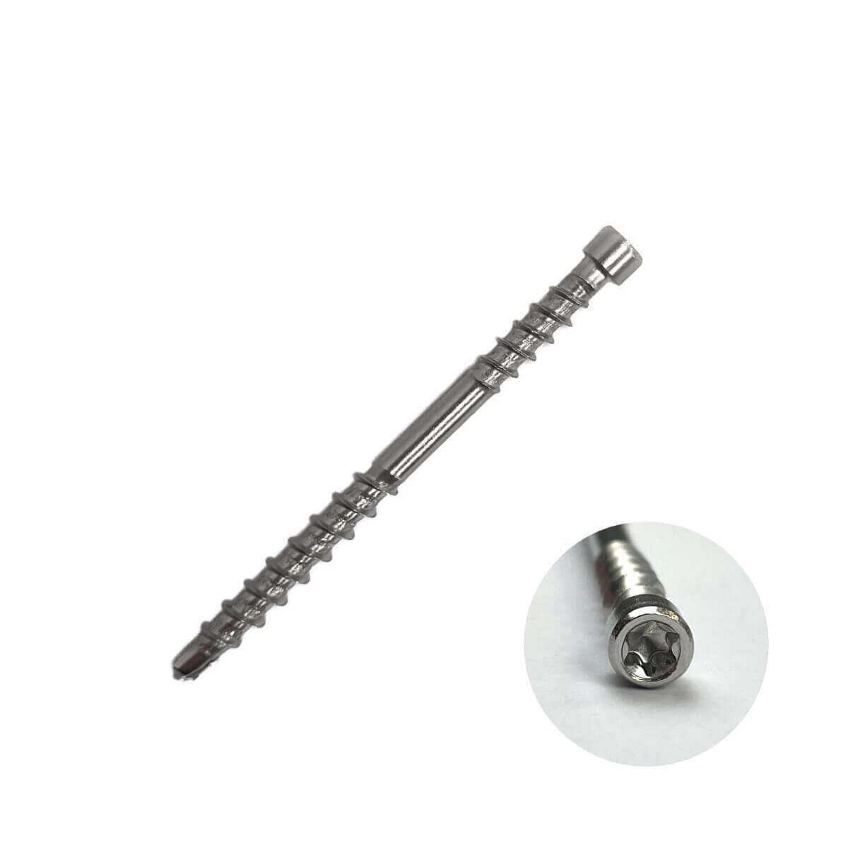 FastShifter-Decking-Screw_Invisible-A2-IxO Fastshifter Invisible A2 invisible fastening decking screws 4.5x60 mm, 1 pc. - Image 1