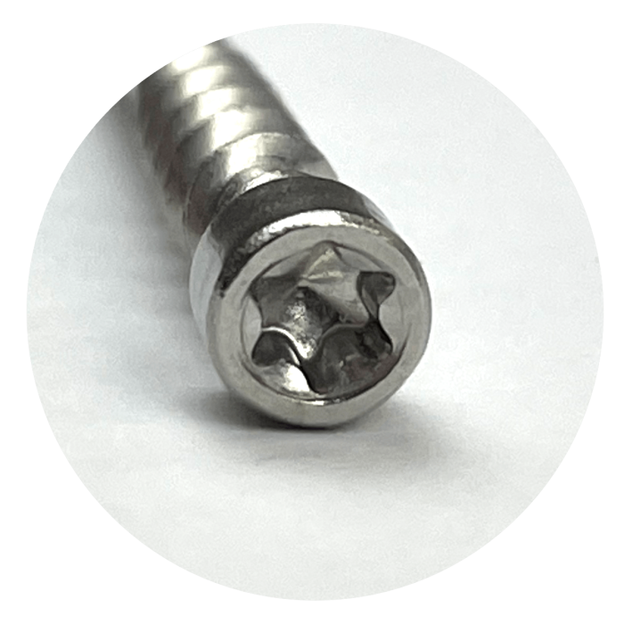 Fastshifter Invisible A4 invisible fastening decking screws, 4.5x60 mm, T15, for deck installation