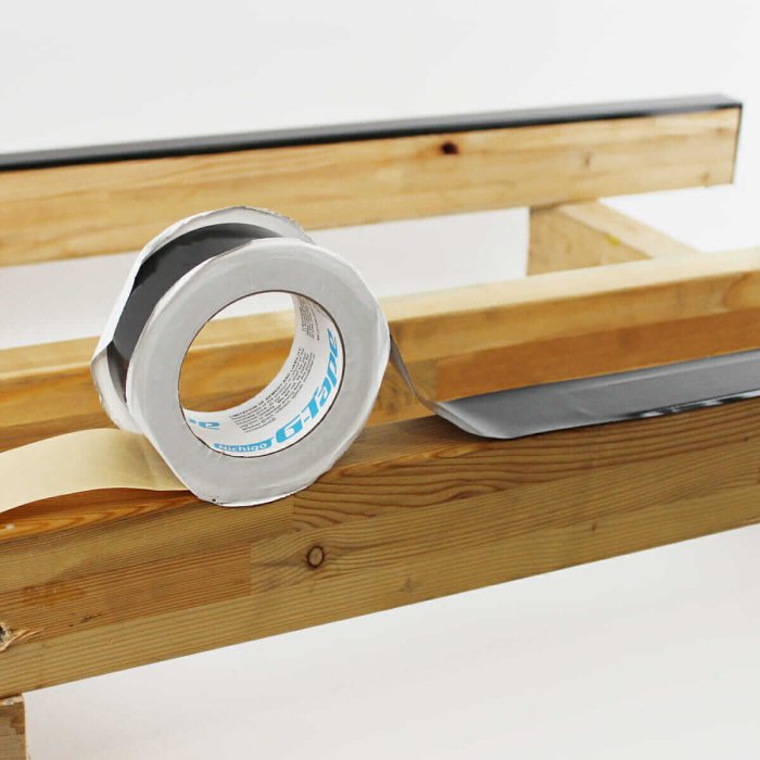 Adhesive tape for terrace lags G-tape 80 mm - Image 3