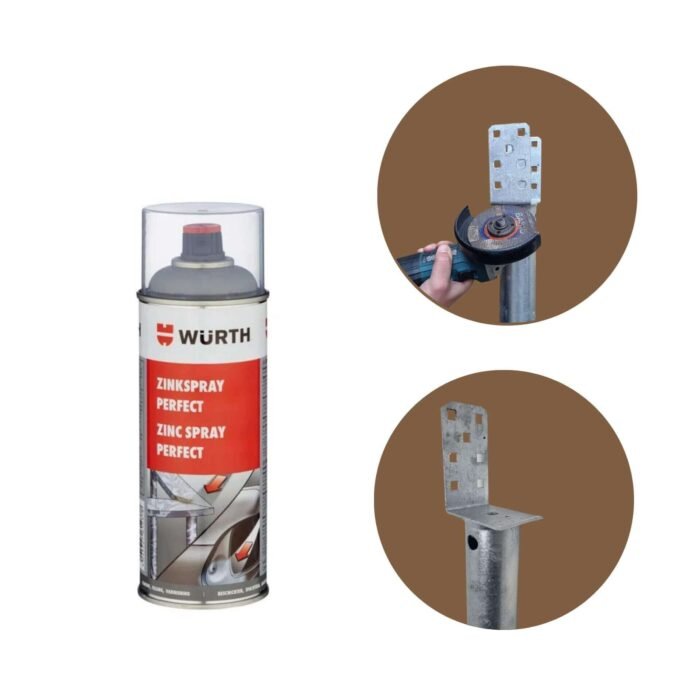 Spray hot zinc coating 400ml - Image 2