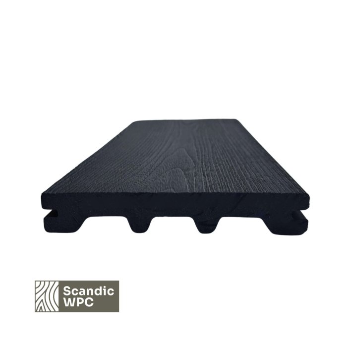 Scandic WPC Decking Board Anthracite 3600