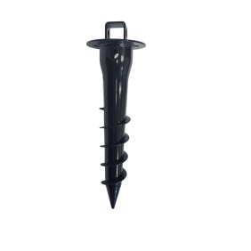 helical base for outdoor butter churn