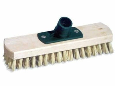 Scrubbing brushes for terraces