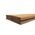 HJT Thermo pine decking board RIBBED with grooves on the sides