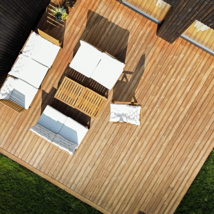 Thermal terrace board