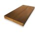 Thermally modified pine decking