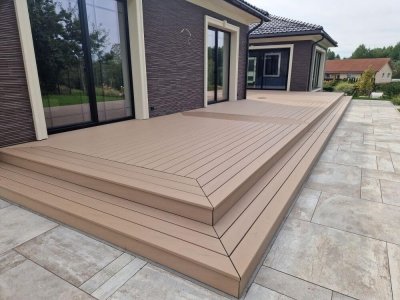Trex Transcend Lineage WPC decking board Carmel 24x140x3650 wood imitation - Image 9