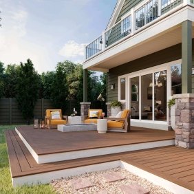 Trex Transcend Lineage WPC terrace board Jasper 2