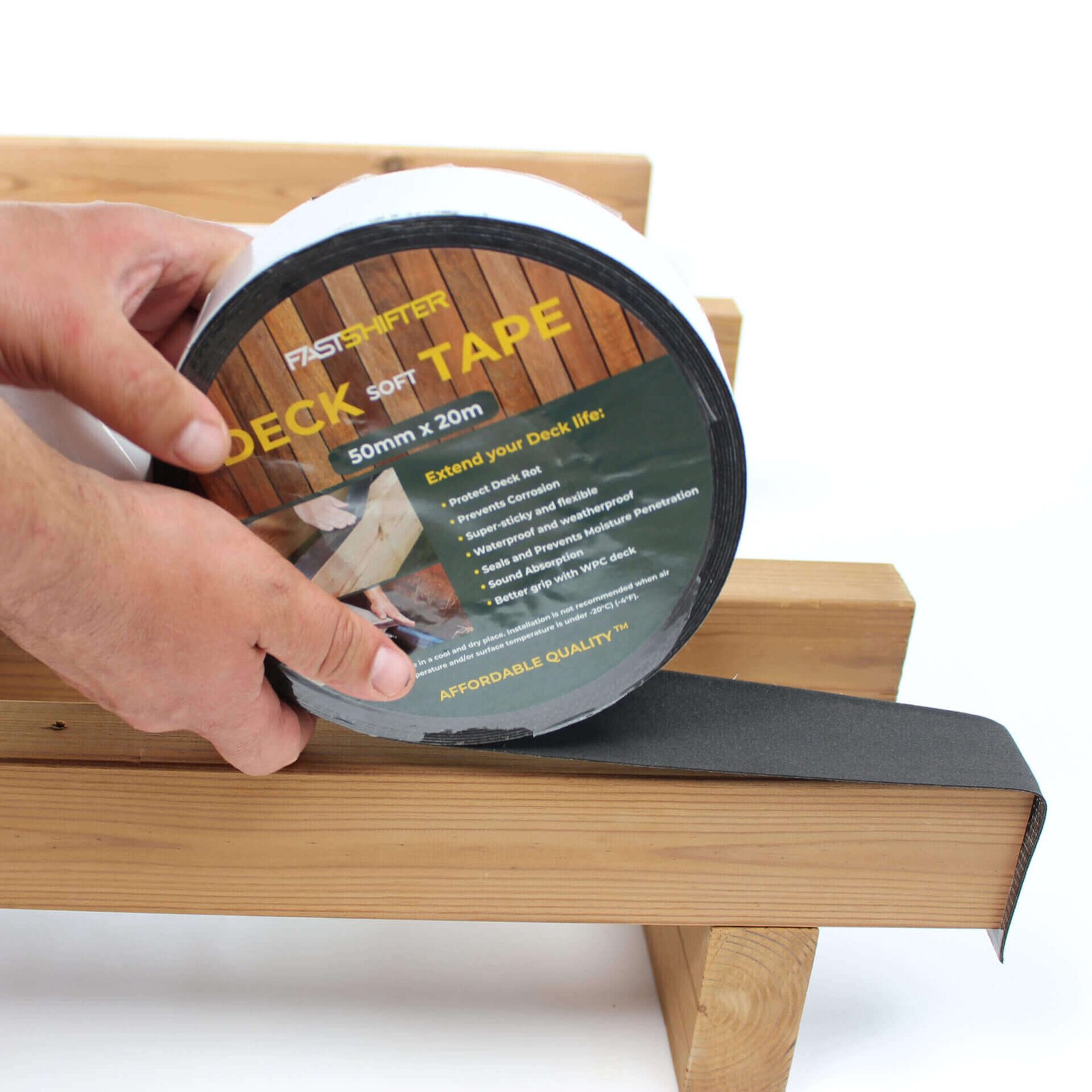 Vienpuse-lipni-juosta-2 Fastshifter Deck Soft Tape 50mm wide, 20m - Image 1