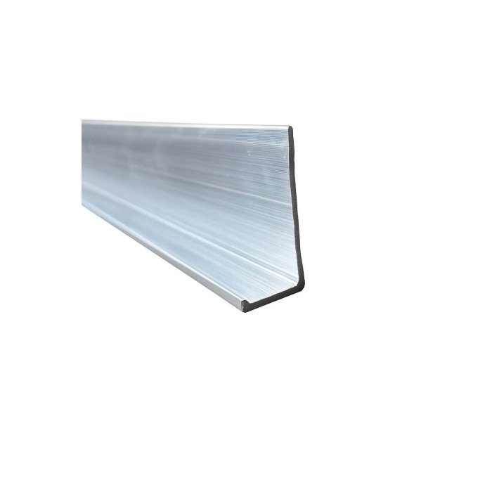 Aluminum bottom tile retainer for terrace side cladding, 6000 mm - Image 5