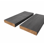 Thermo Pine Decking Board, Oiled 'Thunder Grey', AB, 26x117x4200 mm, Certified - Image 2