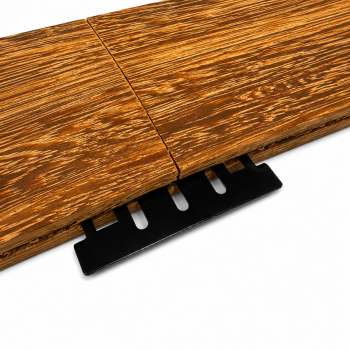 Deck board end fastening_fastshifter bridge clip