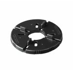 Rubber tile pedestals