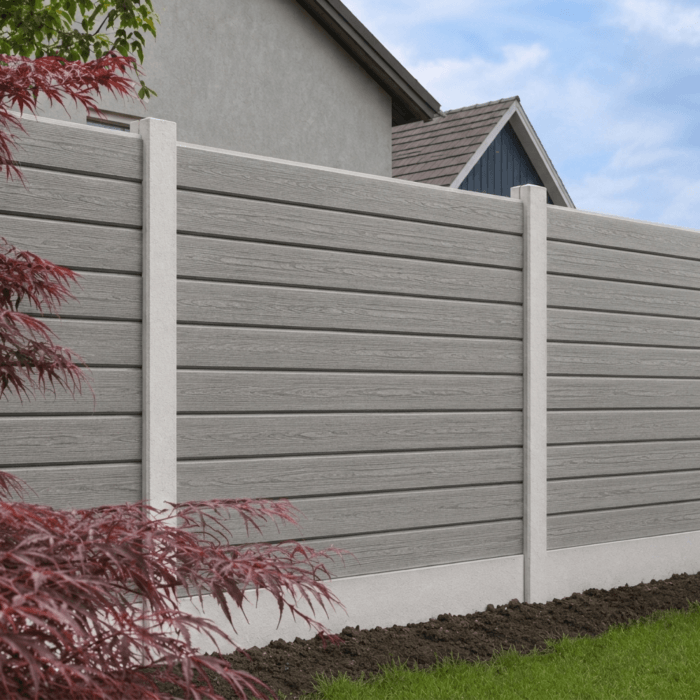 Scandic WPC Fence Board 20x147x2000, Wood Brown - Image 6