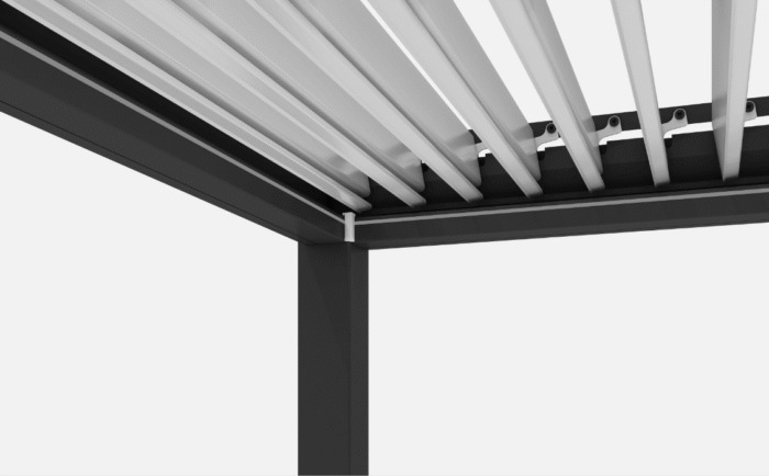 Pergola Nida 2904x3945mm grey/white - Image 6