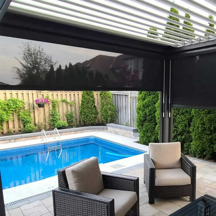Outdoor blinds pergolas 3.76x2.4 m - Image 3