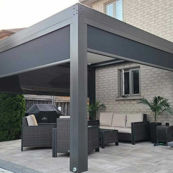Outdoor blinds pergolas 3.76x2.4 m - Image 5