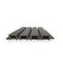 Scandic Castellation Mink Brown composite slats