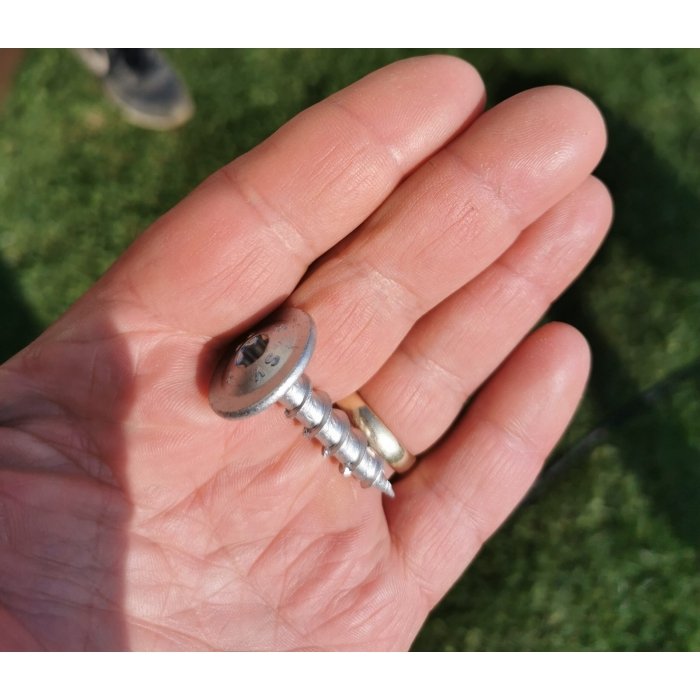 Wood screw for attaching the lag to the screw foundation 8x50 - Image 3