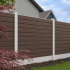 Scandic WPC Fence Board 20x147x2000, Wood Brown - Image 2